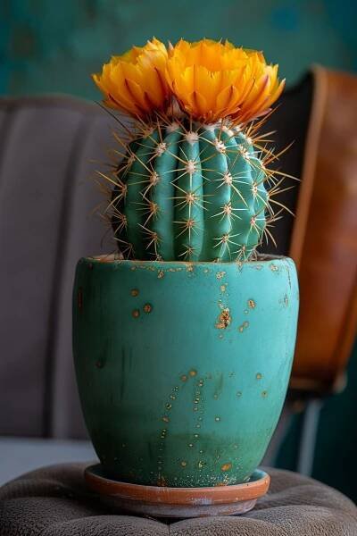 The Splendor of Parodia Magnifica Unveiled! | Cactus house plants, Cactus paintings, Cactus plants