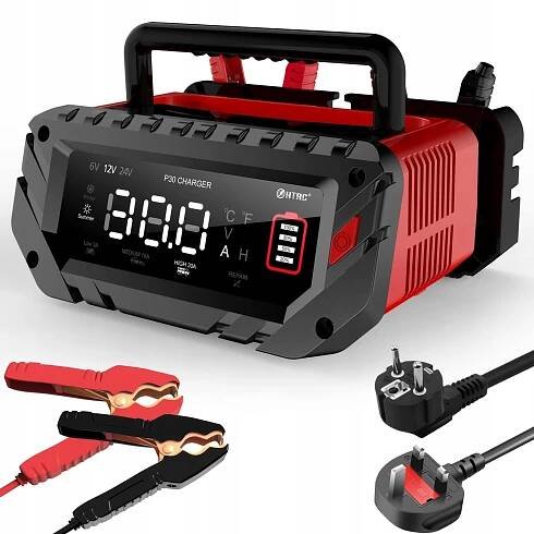 Nabíječka automobilová 30 A automatická nabíječka automobilová 6 V/12 V/24 V