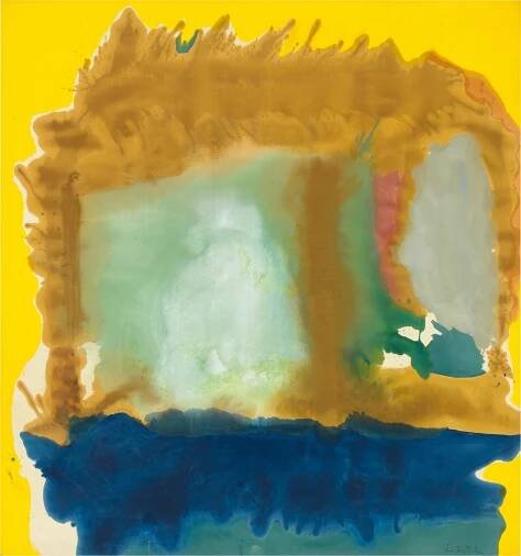 Thumbnail - Helen Frankenthaler, Milkwood Arcade, 1963. Acrylic on canvas, 86 ½ × 80 ¾ inches (219.7 × 205.1 cm) © 2018 Helen Frankenthaler Foundation, Inc./Artists Rights Society (ARS), New York