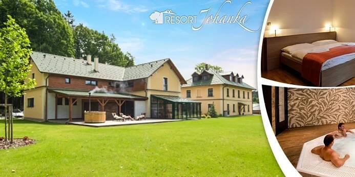 Úžasný 3denní wellness odpočinek v resortu Johanka