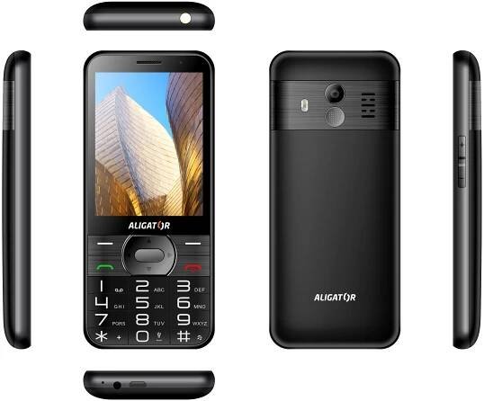 ALIGATOR A900 GPS Senior černý