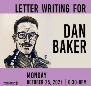 Monday October 25th: Letter-writing for Dan Baker