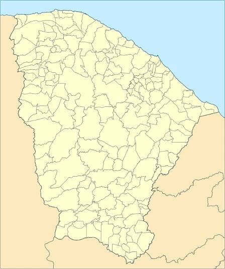 Mapa do Ceará