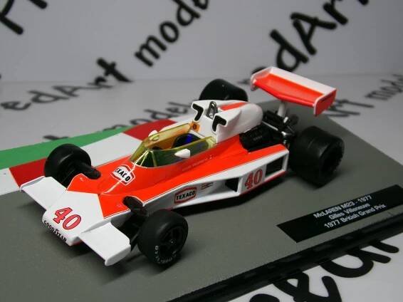 7/23 F1 - McLAREN M23 1977 Gilles Villeneuve British GP - ALTAYA 1:43 - Modely automobilů