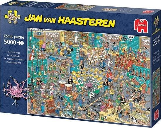 JUMBO Puzzle JvH Obchod s hudebninami 5000 dílků