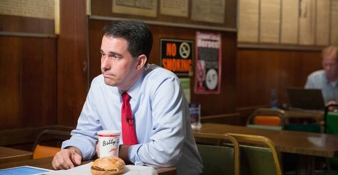 Scott Walker suggested it’s more dangerous to be a cop today. It’s actually much safer.