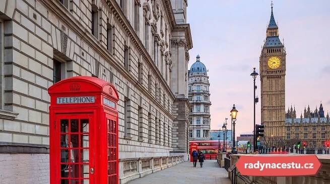 Hodinová věž Big Ben je symbolem Londýna