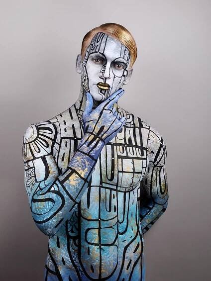 Body Paint - DAVID GILMORE STUDIO