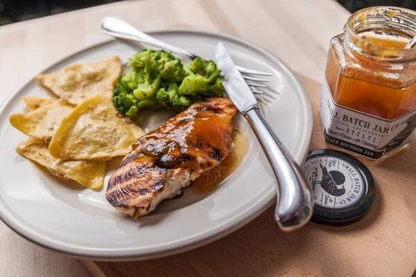 Peach Bourbon Jam