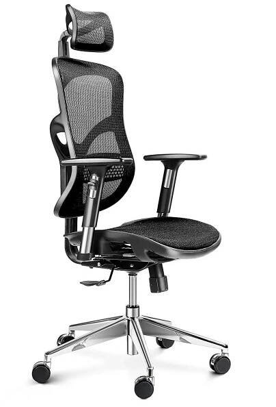 JAN NOWAK Kancelářská ergonomická židle Amadeus: černá