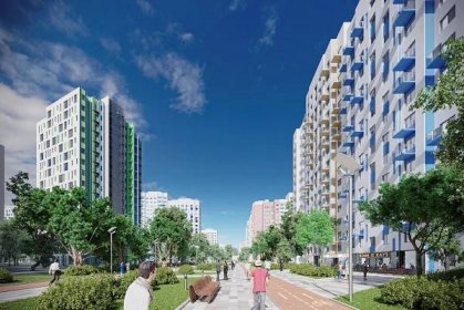 The concept of planning multi-storey residential area in Domodedovo, Moscow region - Arch group