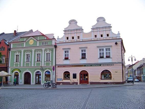 Rakovník, Husovo náměstí 54 a 55.jpg