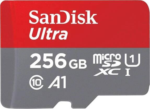 SanDisk Ultra microSDXC 256 GB UHS-I U1 A1 150 MB/s + SD adaptér 256 GB od 525 Kč