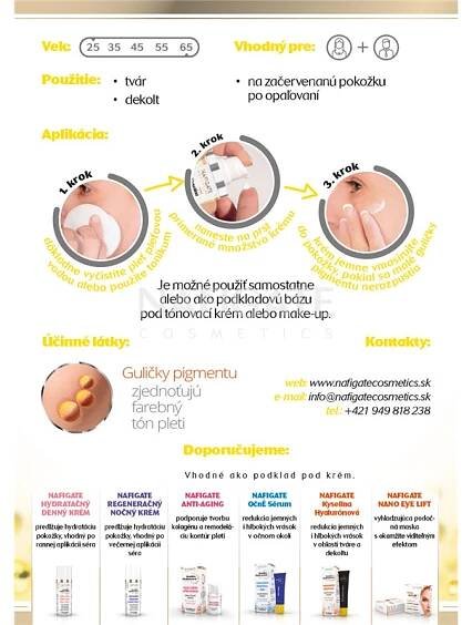 NANO-kozmetika NAFIGATE | Hyaluron CC Cream 50 ml | Výživové doplnky, prírodná kozmetika, zdravotné pomôcky a iné - VitalFit