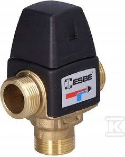 Esbe VTA 322 Termostatický směšovací ventil 3/4" (35°C - 60°C) Kvs 1,5 m3/h 31100600