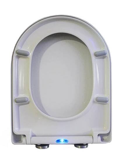 Závěsné WC NT2039 s pomalu padajícím prkénkem Soft-close, rimless - bílá lesklá