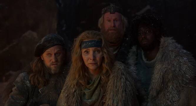 Zloději času - Opět doma - Z filmu - Tadhg Murphy, Lisa Kudrow, Rune Temte, Roger Jean Nsengiyumva