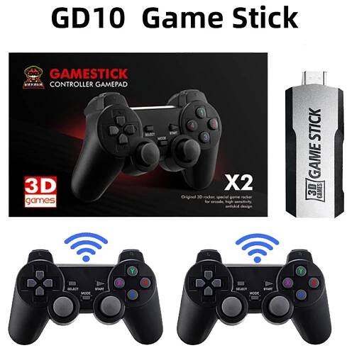 GD10 Game Stick Built-in 40000 Games -128GB
