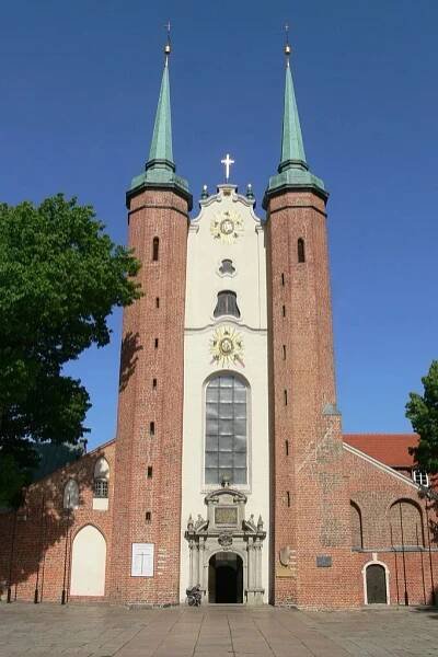 Gdaňsk, katedrála oliwa