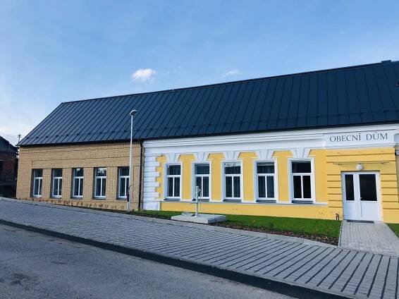 Rekonstrukce a přístavba kulturního domu Býškovice - Stanion