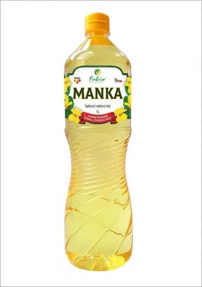 Fabio Produkt Manka řepkový olej PET 1 l