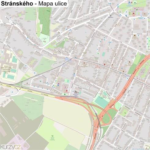 Stránského - mapy | Kurzy.cz