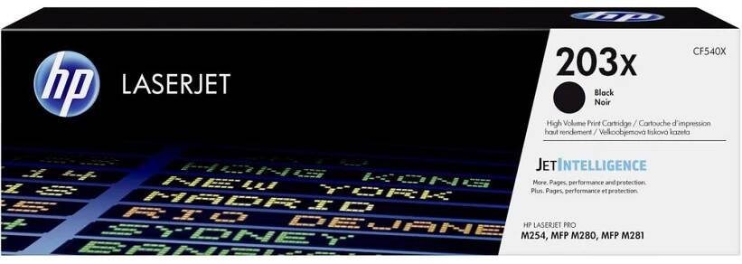 HP 203X CF540X Toner černá 3200 Seiten originál náplň do tiskárny