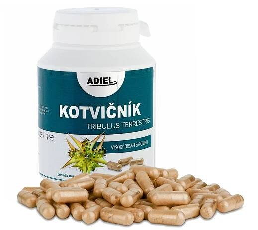 Adiel Kotvičník zemní Tribulus terrestris 90 kapslí