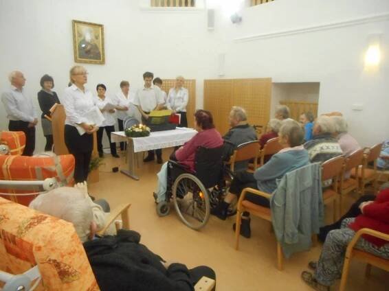 Advent - návštěva v Domově pro seniory Lidická ve Strakonicích