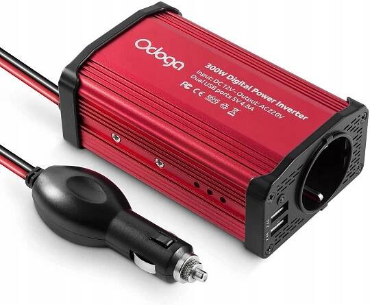 MĚNIČ NAPĚTÍ NAPĚTÍ 300 W 12 V NA 230 V ODOGA Měnič Napětí automobilová EAN (GTIN) 0842167110280