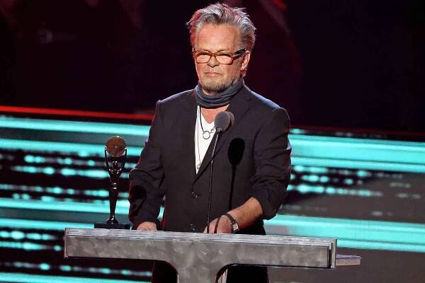 John Mellencamp speaks onstage during the 37th Annual Rock & Roll Hall of Fame Induction Ceremony at Microsoft Theater on November 05, 2022 in Los Angeles, California.