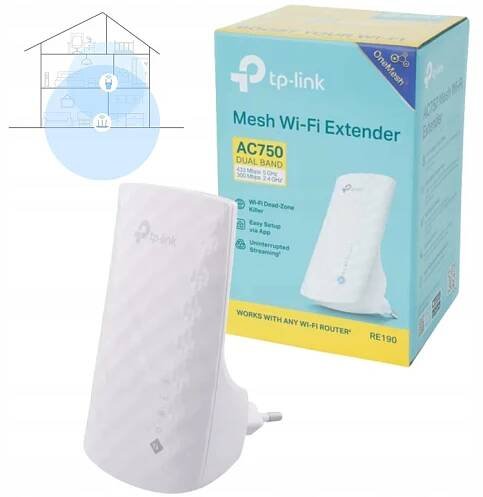 Zesilovač signálu Wi-Fi TP-Link MACHOME.PL