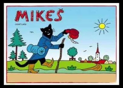 Kocour Mikeš (Josef Lada) čte Kateřina Pechová Ševcův čuník už také mluví