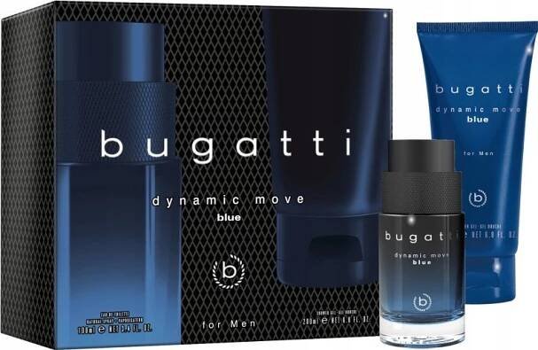 Bugatti Dynamic Move Blue M EDT 100 ml + sprchový gel 200 ml od 771 Kč