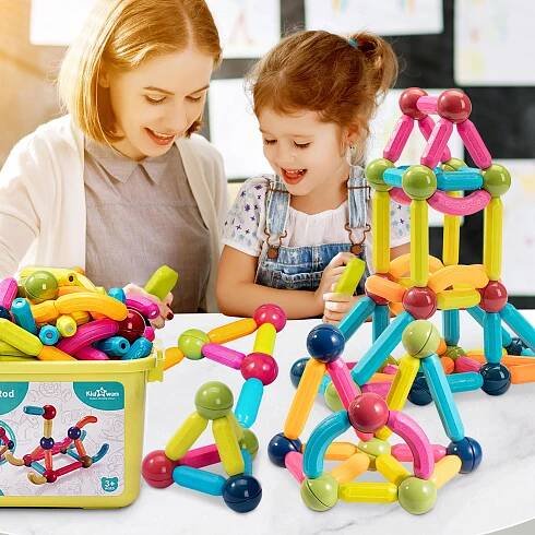Aga4Kids Magnetická stavebnice 33 dílků