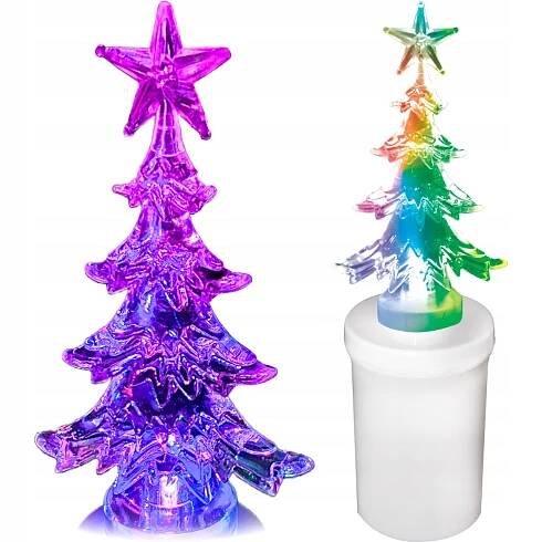 SVÍTÍCÍ LED VÁNOČNÍ STROMEK NA BATERIE, DEKORACE, MULTI NÁPLNĚ NA BATERIE EAN (GTIN) 5907520034735