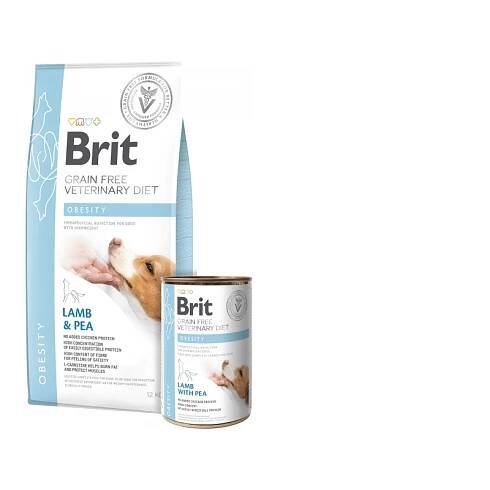 Brit VD Dog GF Obesity Lamb & Pea