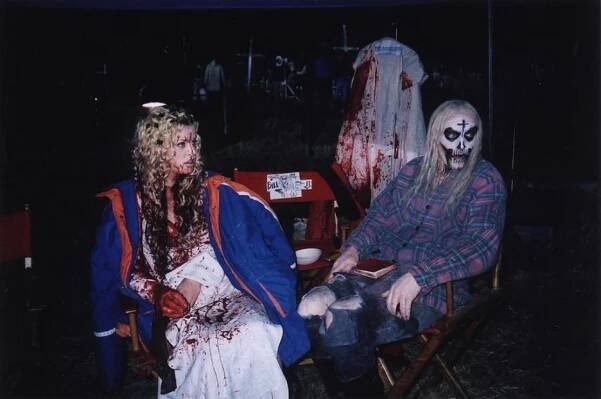 Barbara Crampton - The Lords of Salem - Z natáčení