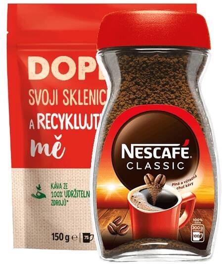 Instantní káva Nescafé Classic v akci levně | Kupi.cz
