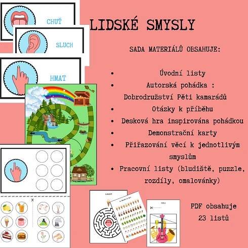 LIDSKÉ SMYSLY | Inspirace (nejen) do školky