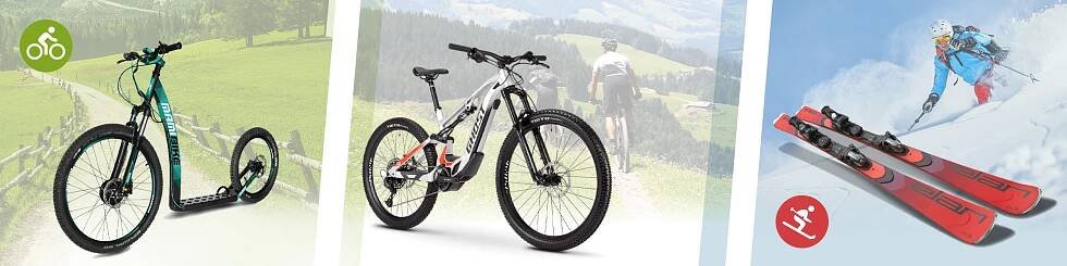 Úvodní obrázek Skibohemia - půjčovna elektrokol a lyžařského vybavení