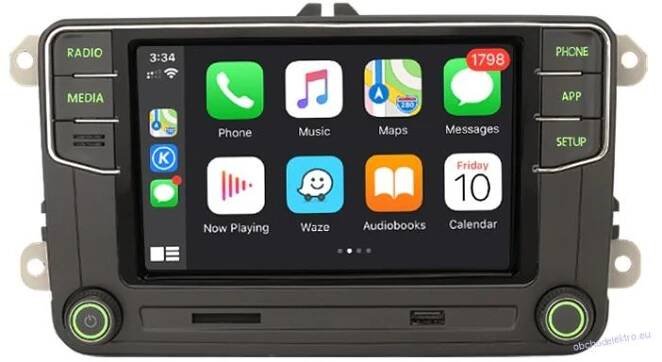 Škoda RCD360Pro Apple CarPlay Android Auto