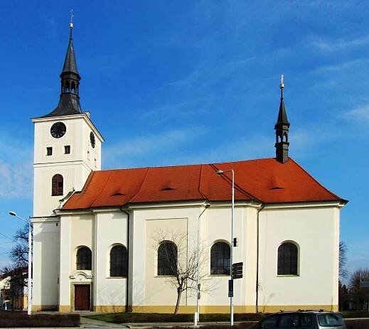 Fotografie - Lázně Bohdaneč kostel sv. Maří Magdaleny - 17.03.2020