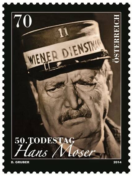 (2014) MiNr. 3143 ** - Rakousko - Hans Moser
