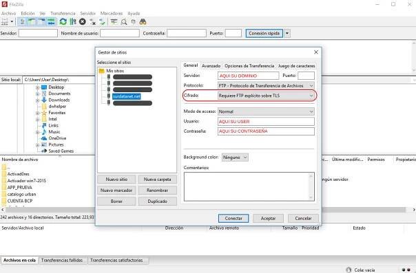 Subir ficheros vía FTPS | SurDataNet - Hosting NVMe Servidores Linux de alta Velocidad: Peru y Latinoamerica