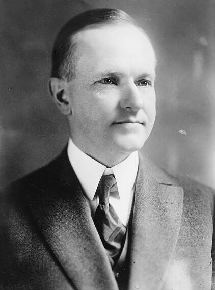 File:John Calvin Coolidge, Bain bw photo portrait.jpg - Wikimedia Commons