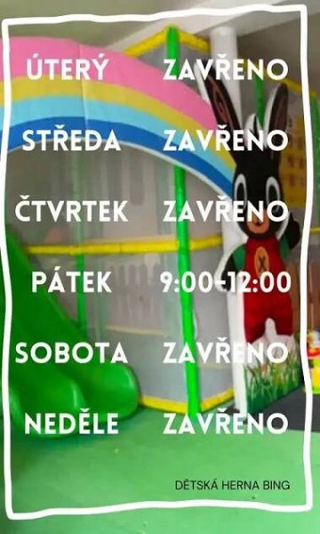 Do konce tohoto týdne bude otevřeno v pátek dopoledne. 9:00-12:00V pátek odpoledne a víkend jsou u nás opět oslavy.