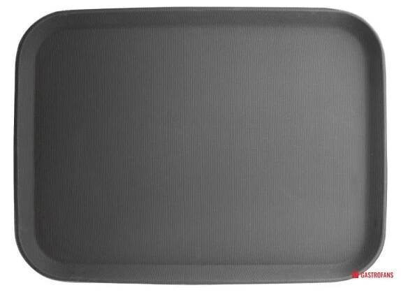 Kristallon protiskluzový tác plastový černý 380 x 510mm Kristallon - Gastrofans.cz