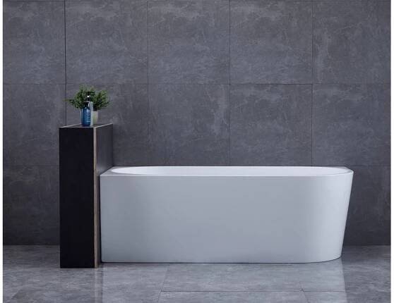 Aqualine Vany - Rohová vana Tibera, 170x80 cm, levá, bílá E1026