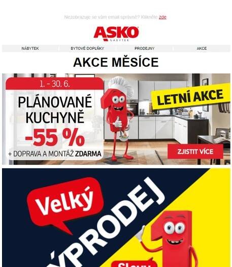 Akce měsíce červen jsou tu!